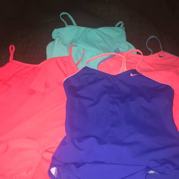 Nike Other - Bundle of 4 girls bathing suits Nike and Old Navy